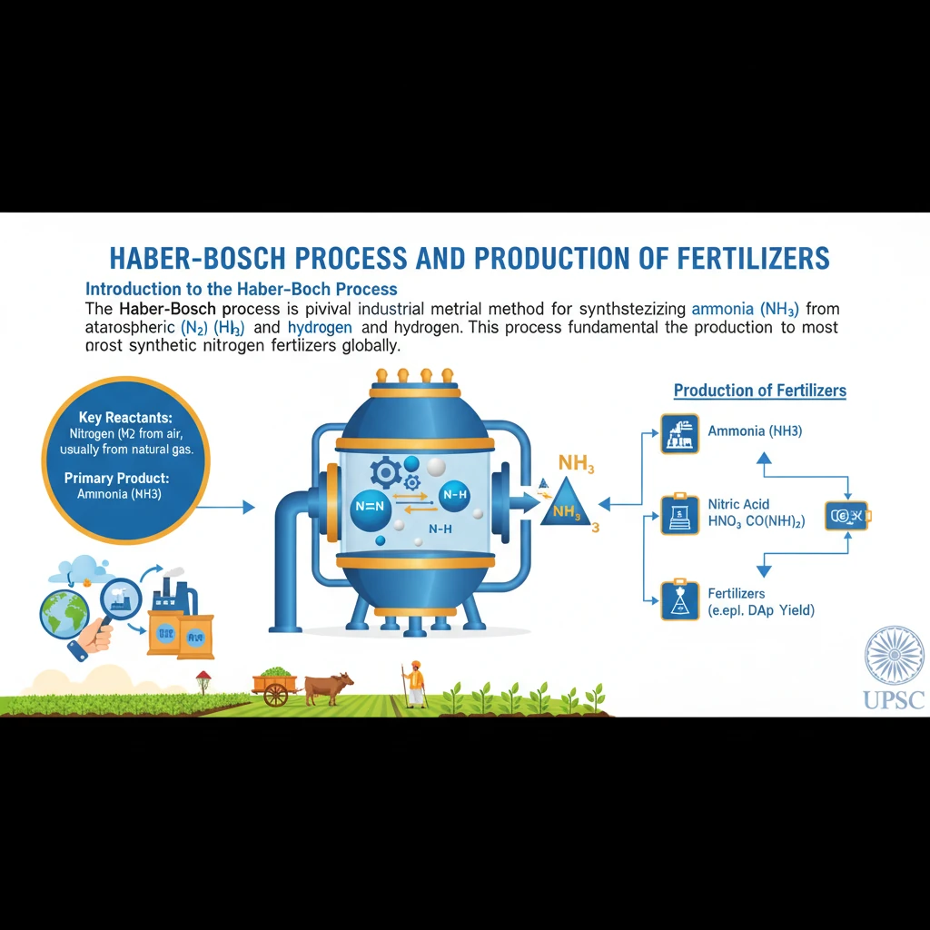 Haber-Bosch Process and Production of Fertilizers
