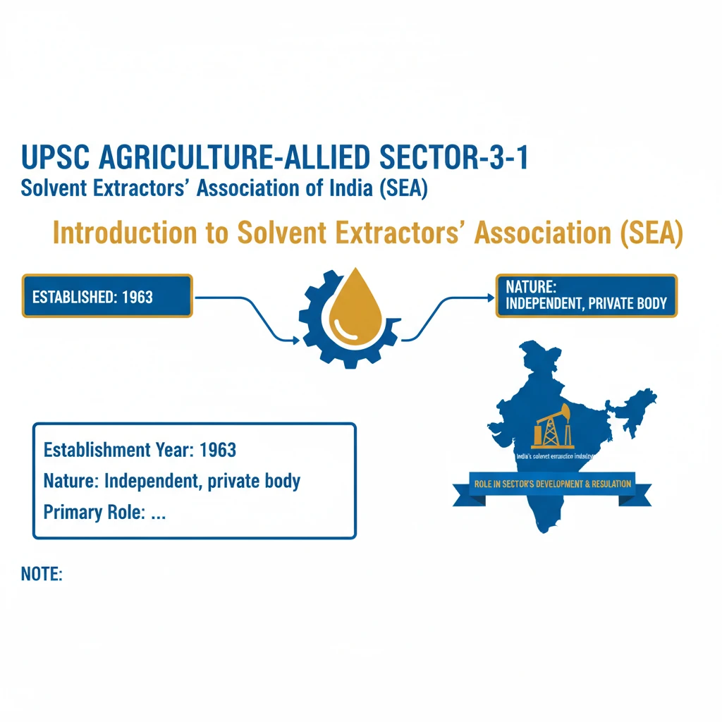 Solvent Extractors' Association (SEA): India's Solvent Extraction Industry