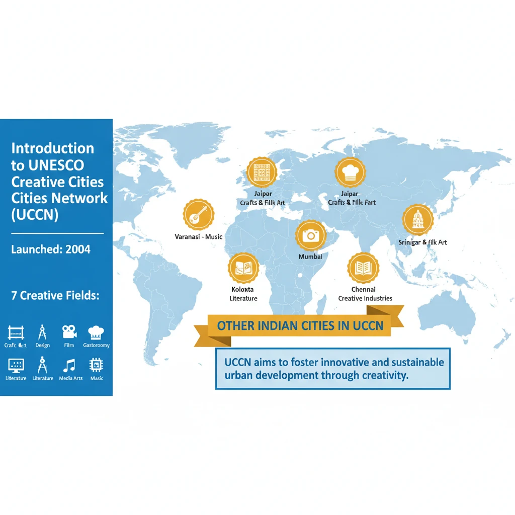 Other Indian cities in the UCCN