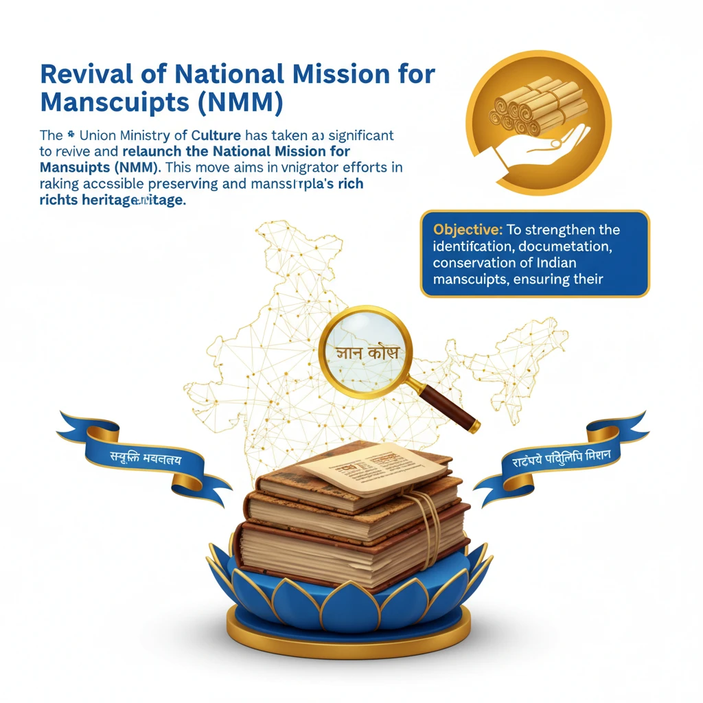 Revival of National Mission for Manuscripts (NMM)
