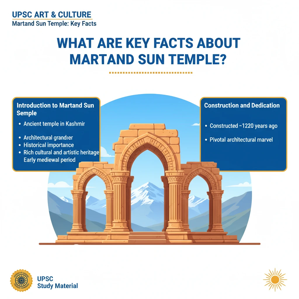 What are Key Facts About Martand Sun Temple?