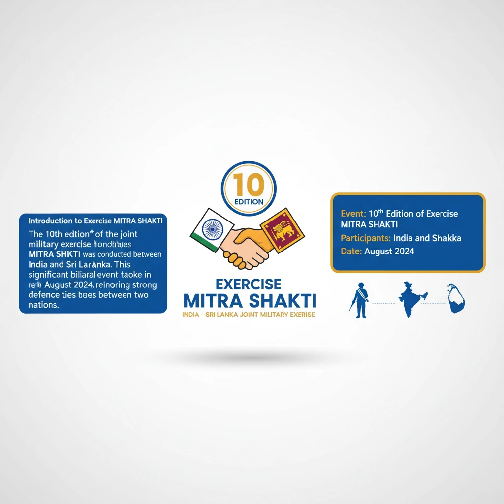 10th Edition of Exercise MITRA SHAKTI
