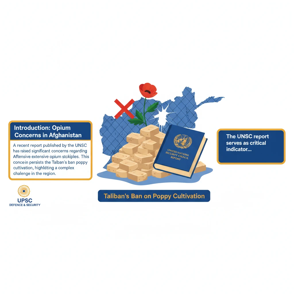 Concerns Regarding Opium Stockpiles in Afghanistan