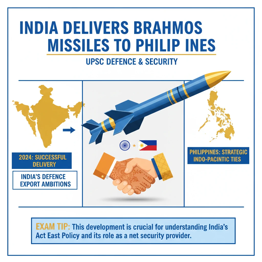 India Delivers BrahMos Missiles to Philippines