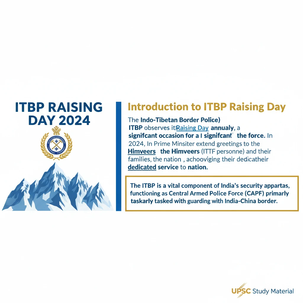 ITBP Raising Day 2024