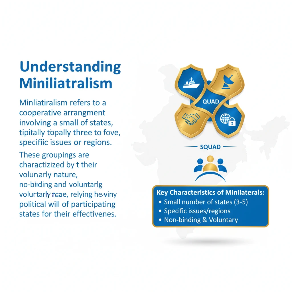 Minilateral Groupings: QUAD, AUKUS & Other Partnerships for UPSC