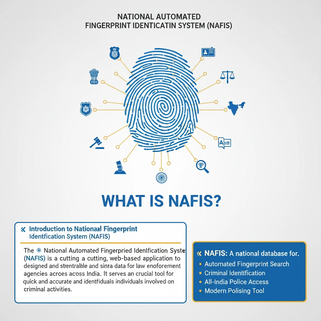 What is the National Automated Fingerprint
Identification System (NAFIS)?