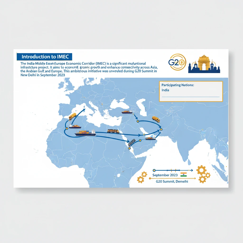 India-Middle-East-Europe Economic Corridor (IMEC)