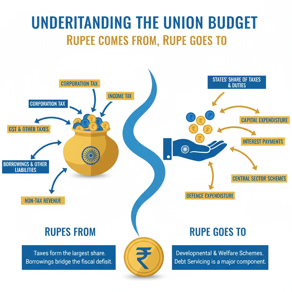 Major Sources of Revenue and the Expenditure from the Budget