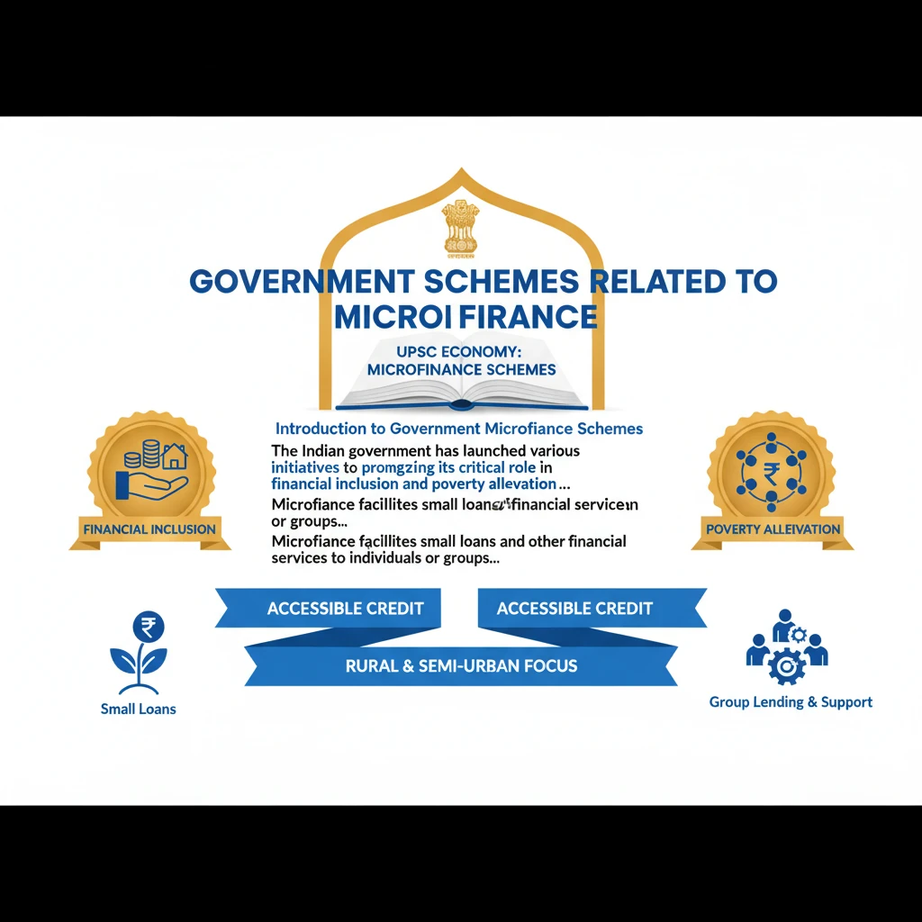 What are the Government Schemes Related to Microfinance?
