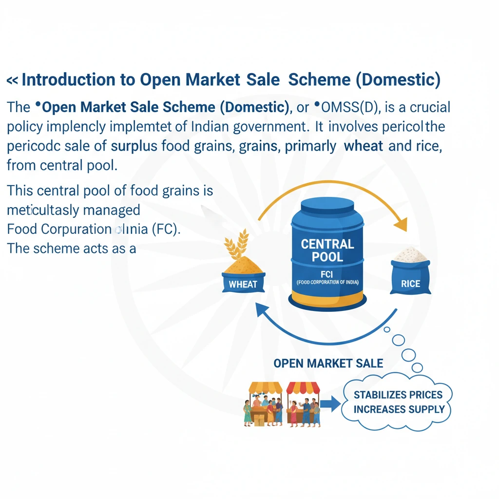 What is the Open Market Sale Scheme (Domestic) Policy?