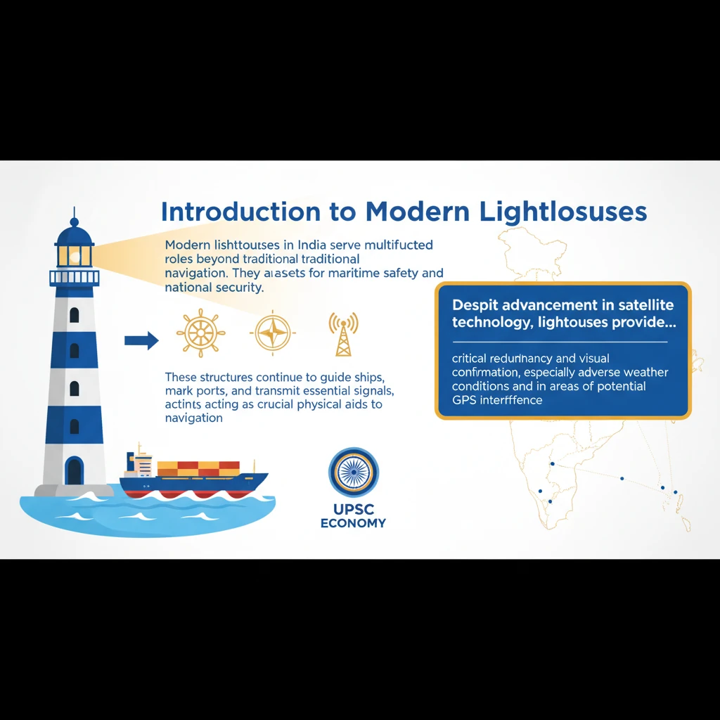 What is the Role of Modern Lighthouses in India?