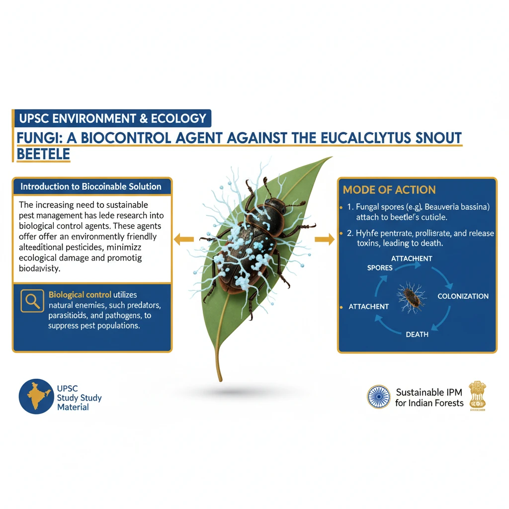 How can Fungi Control
the Eucalyptus Snout Beetle?