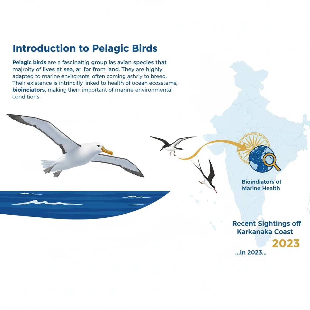 Pelagic Birds off Karnataka Coast: Recent Sightings & Avian Diversity