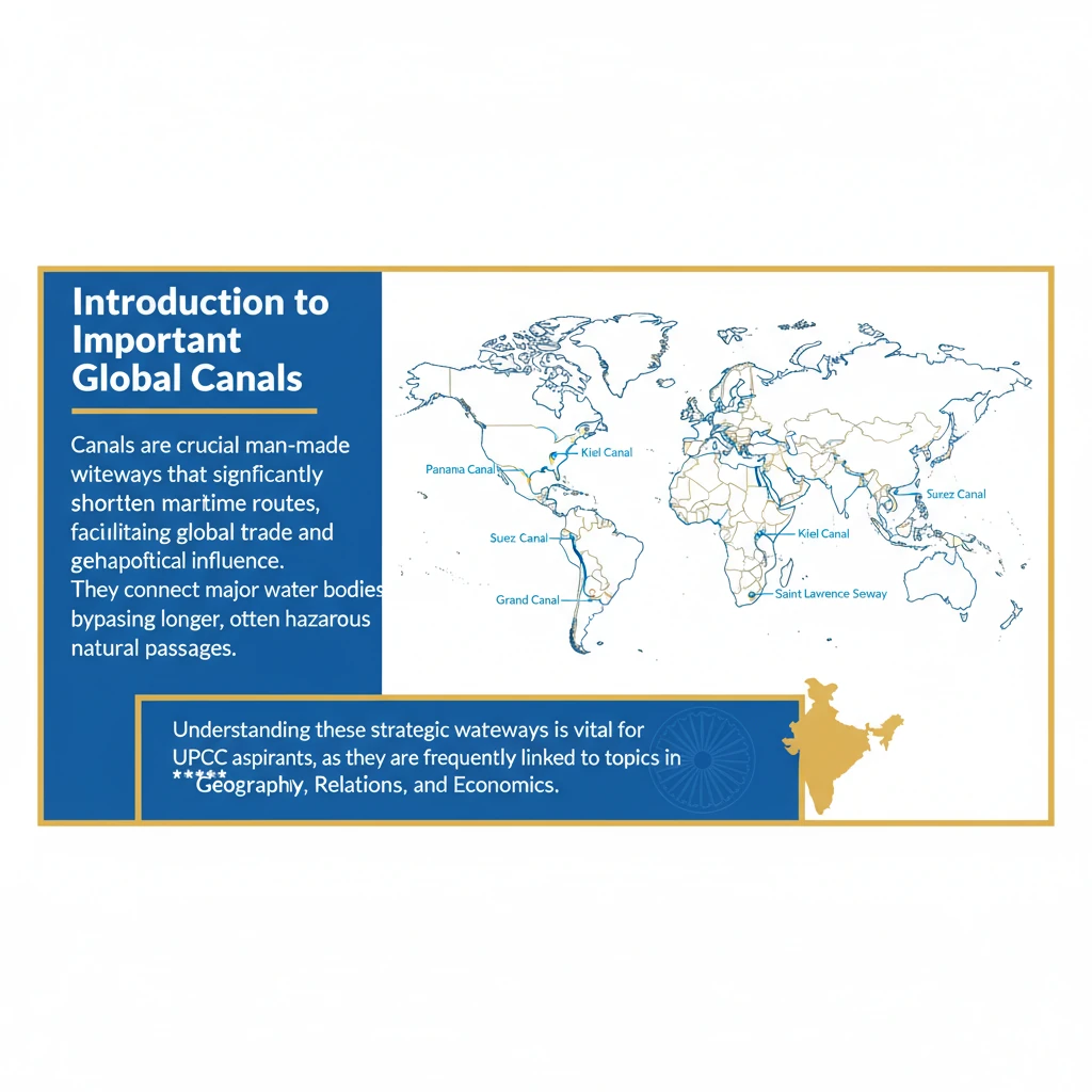 What are Other Important Canals Around the World?