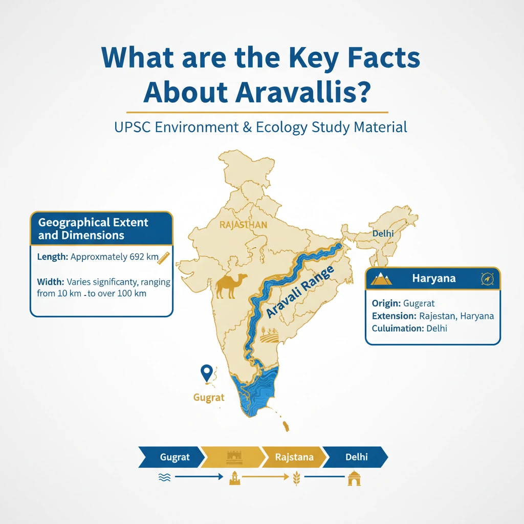 What are the Key Facts About Aravallis?