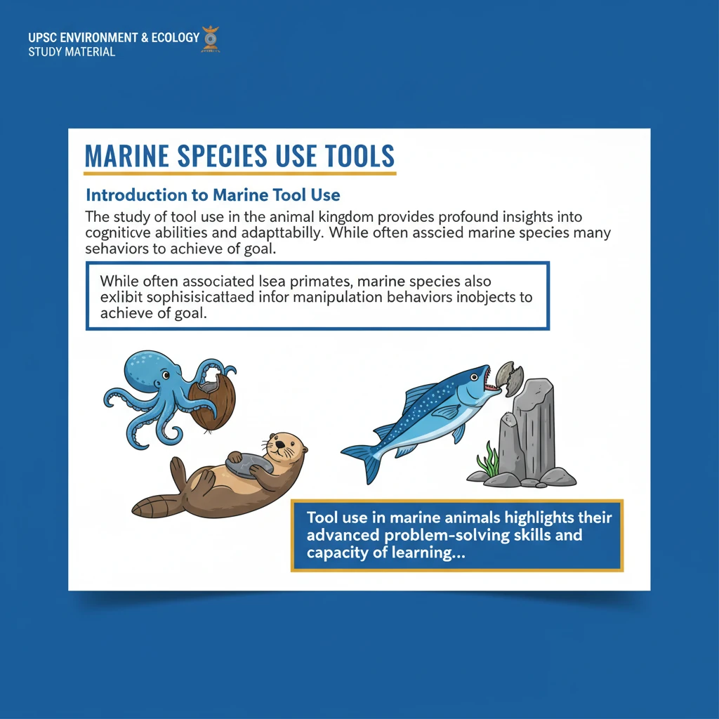 Which Other Marine Species Use Tools?