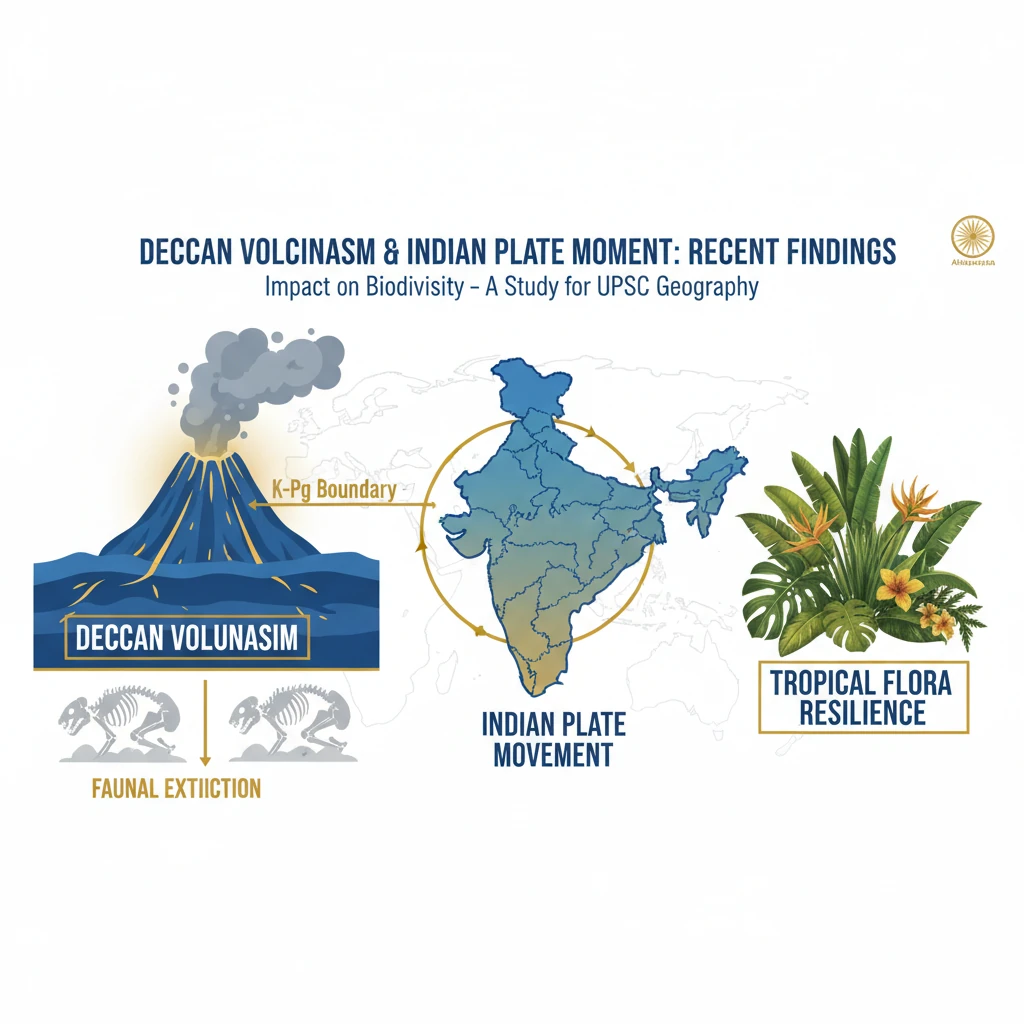 Deccan Volcanism and Movement of Indian Plate