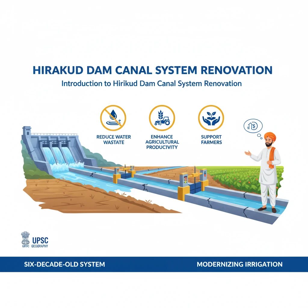 Hirakud Dam Canal System Renovation