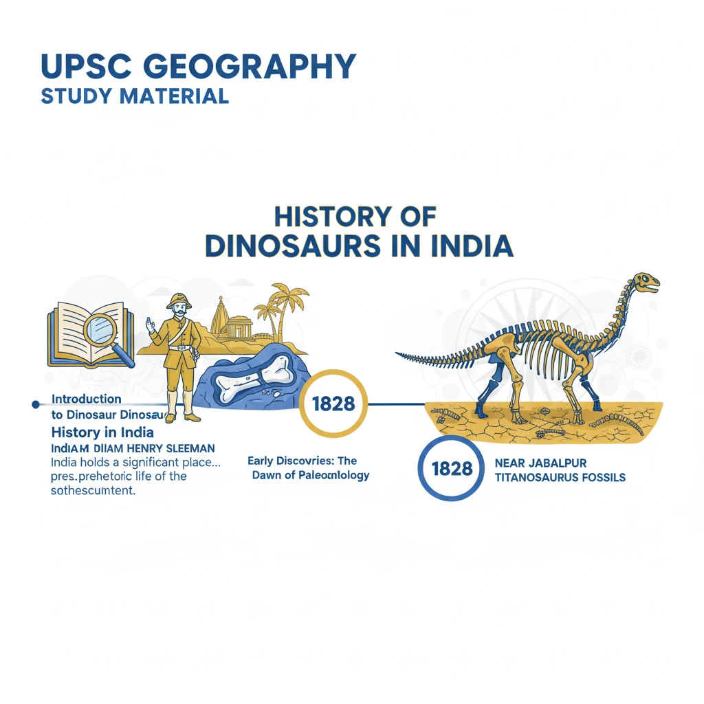 What are the History of Dinosaurs in India?