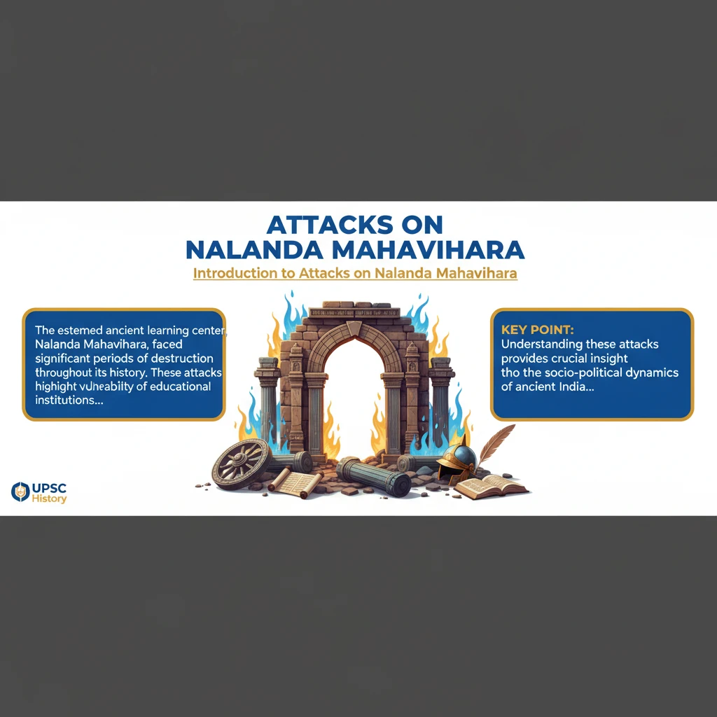 Nalanda Mahavihara: Huna & Gauda Attacks and Restoration