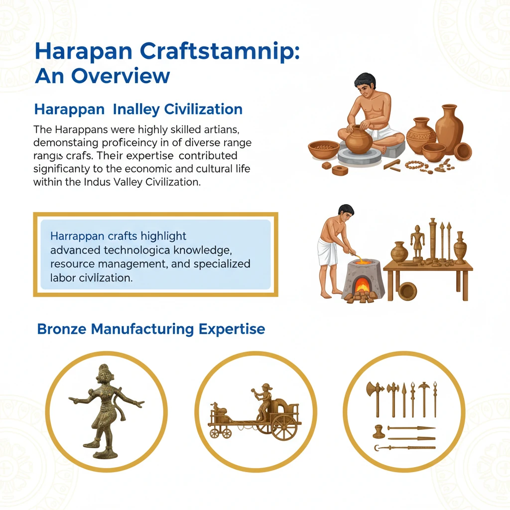 Harappan Crafts: Bronze, Textiles, Pottery, and Jewellery