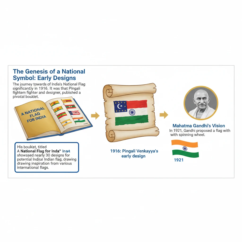 Evolution of the Indian National Flag: From Swaraj Flag to Tricolour