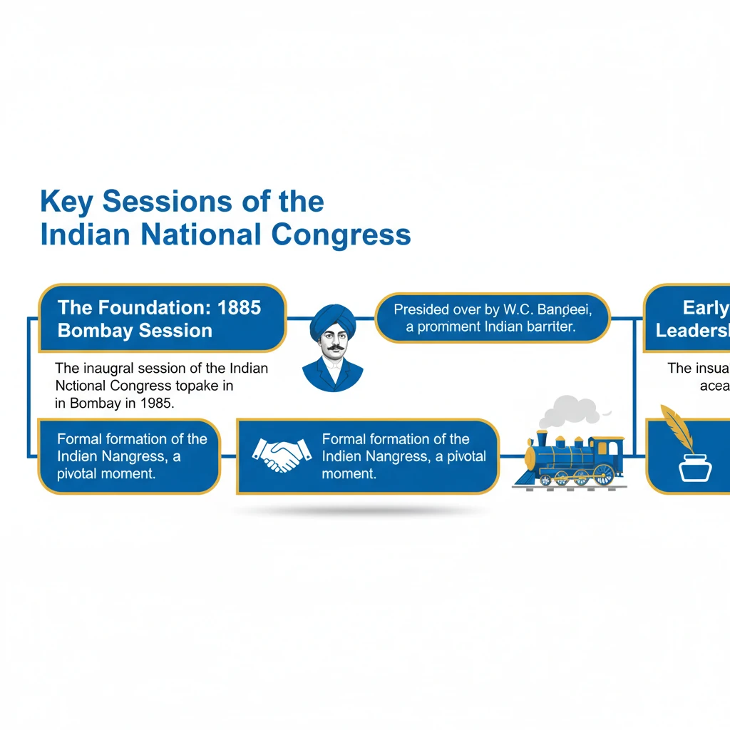 Key Sessions of the Indian National Congress