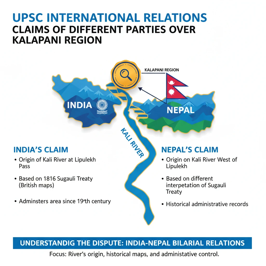 Kalapani Territorial Dispute: Nepal's Claims and Historical Context