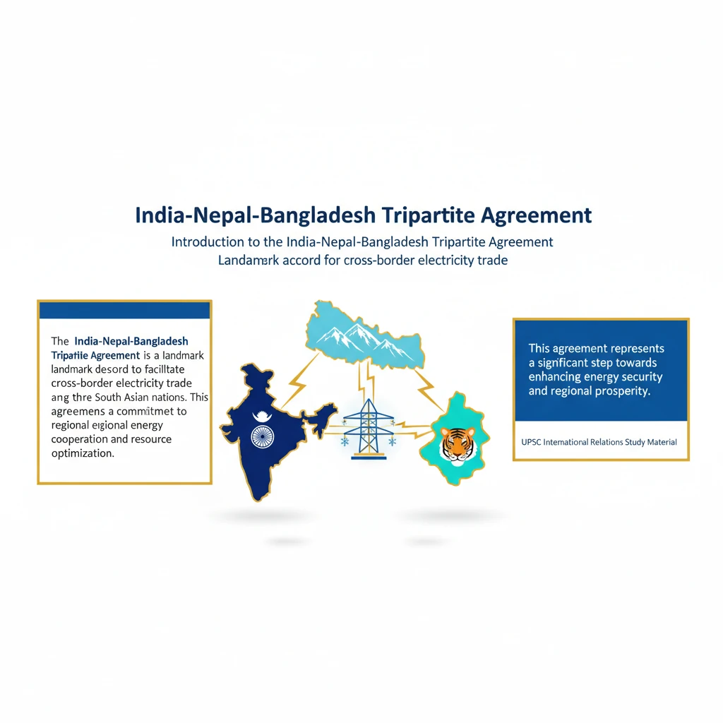 India-Nepal-Bangladesh Tripartite Agreement
