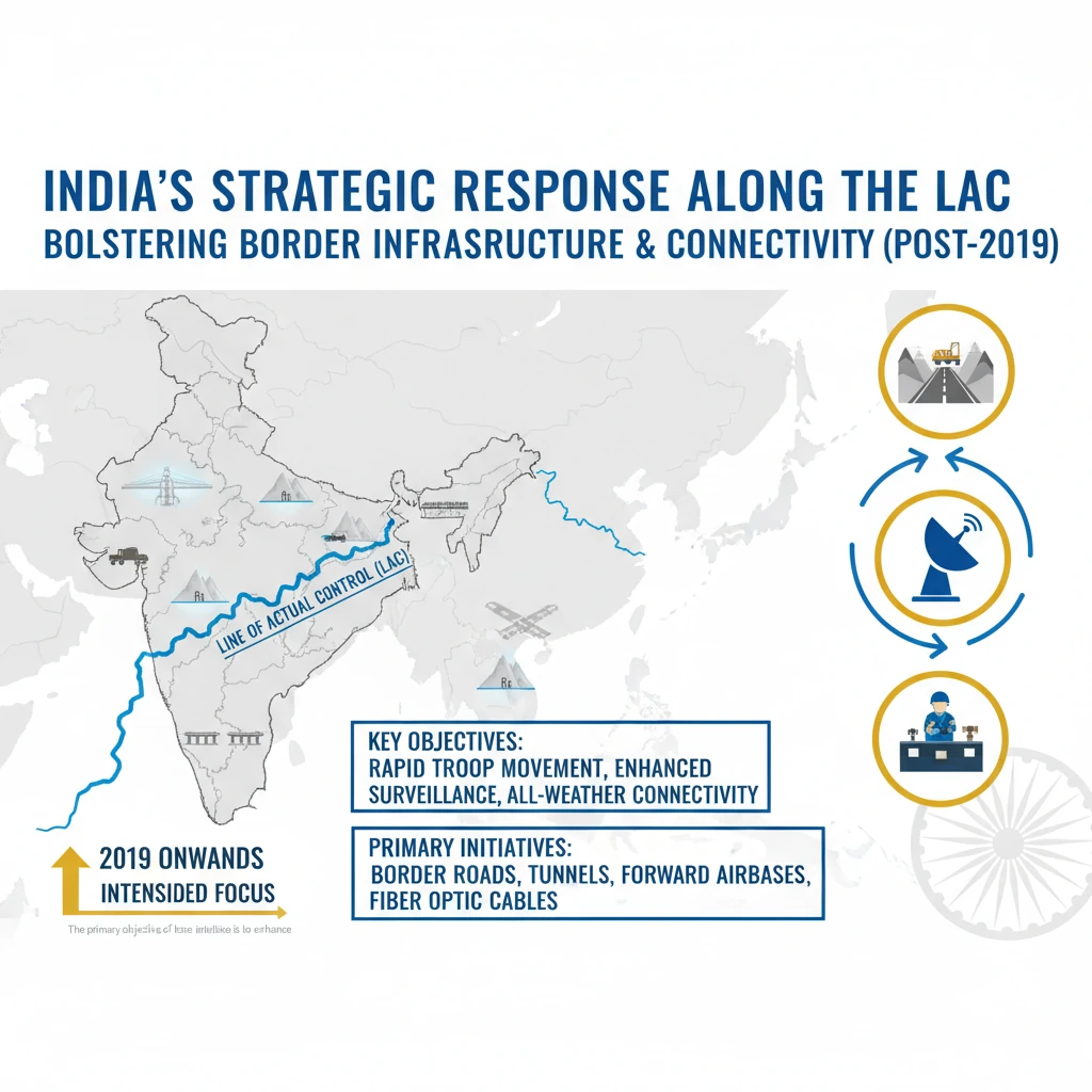 What are India’s Initiatives along the LAC?