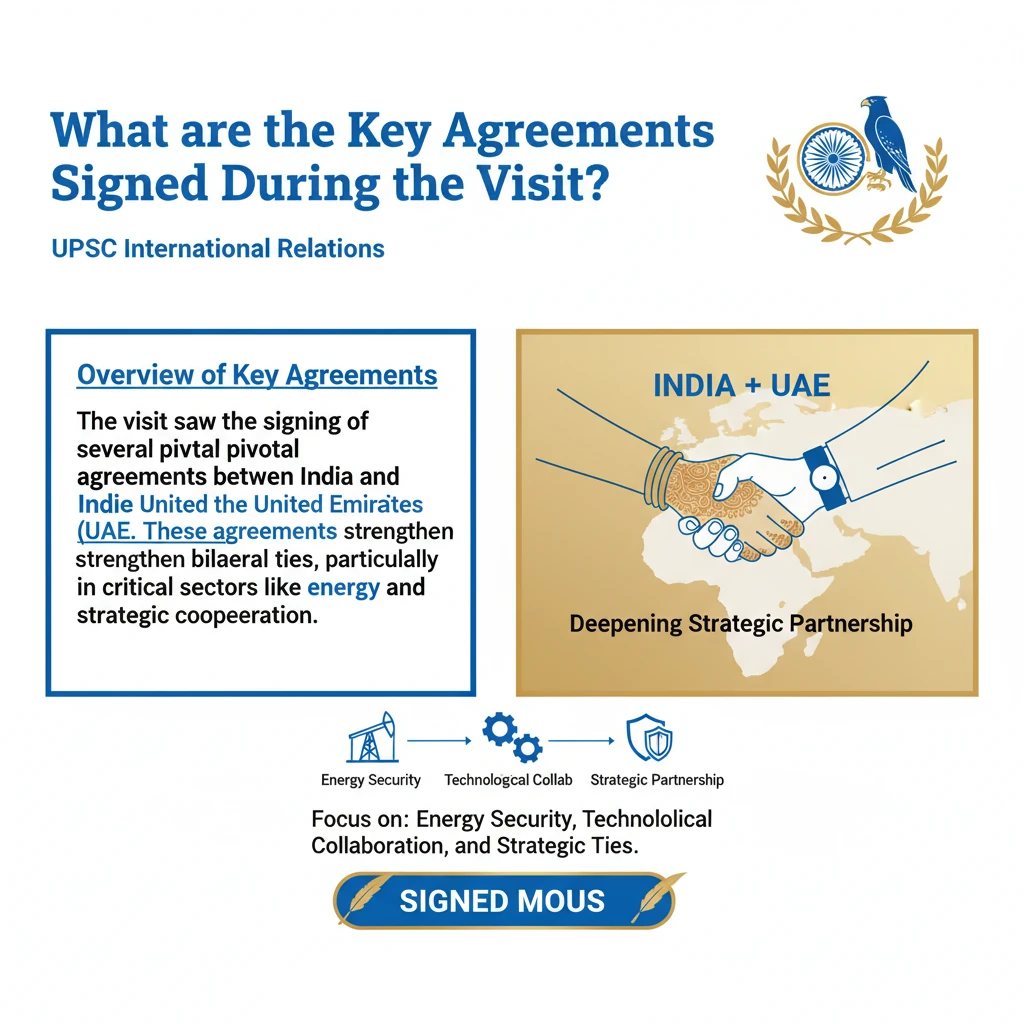 What are the Key Agreements Signed During the Visit