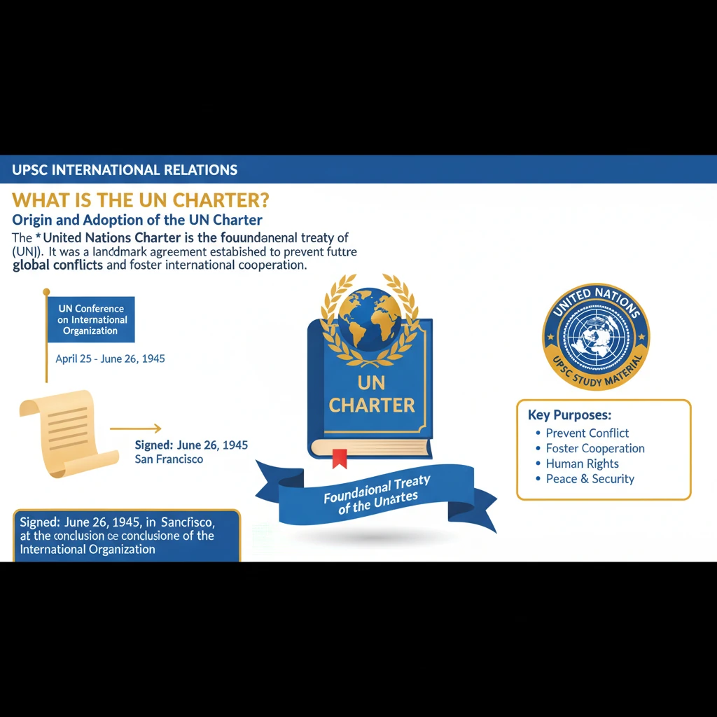What is the UN Charter?