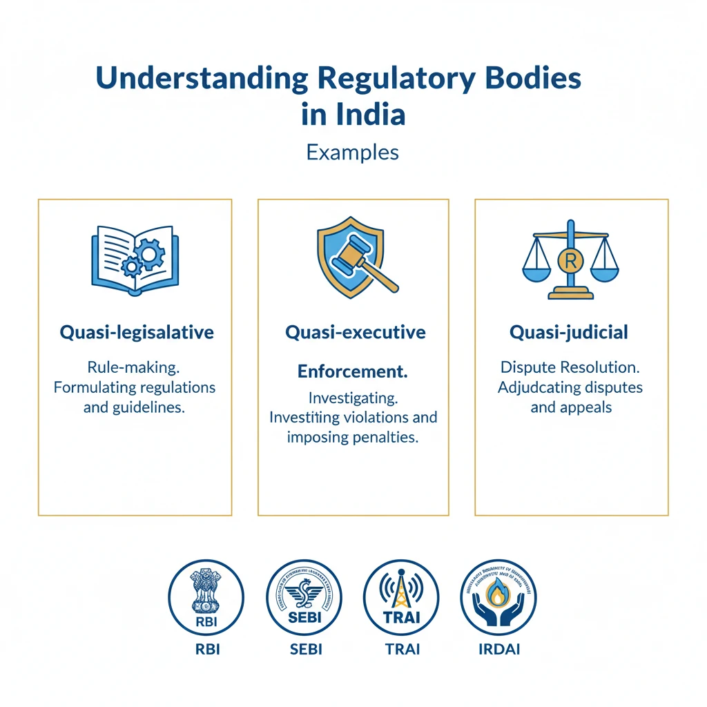 Regulatory Bodies in India: SEBI & TRAI - Structure, Role & Functions