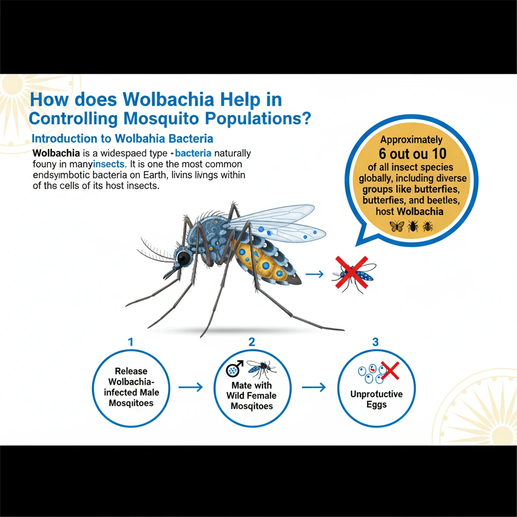 How does Wolbachia Help in Controlling Mosquito Populations?