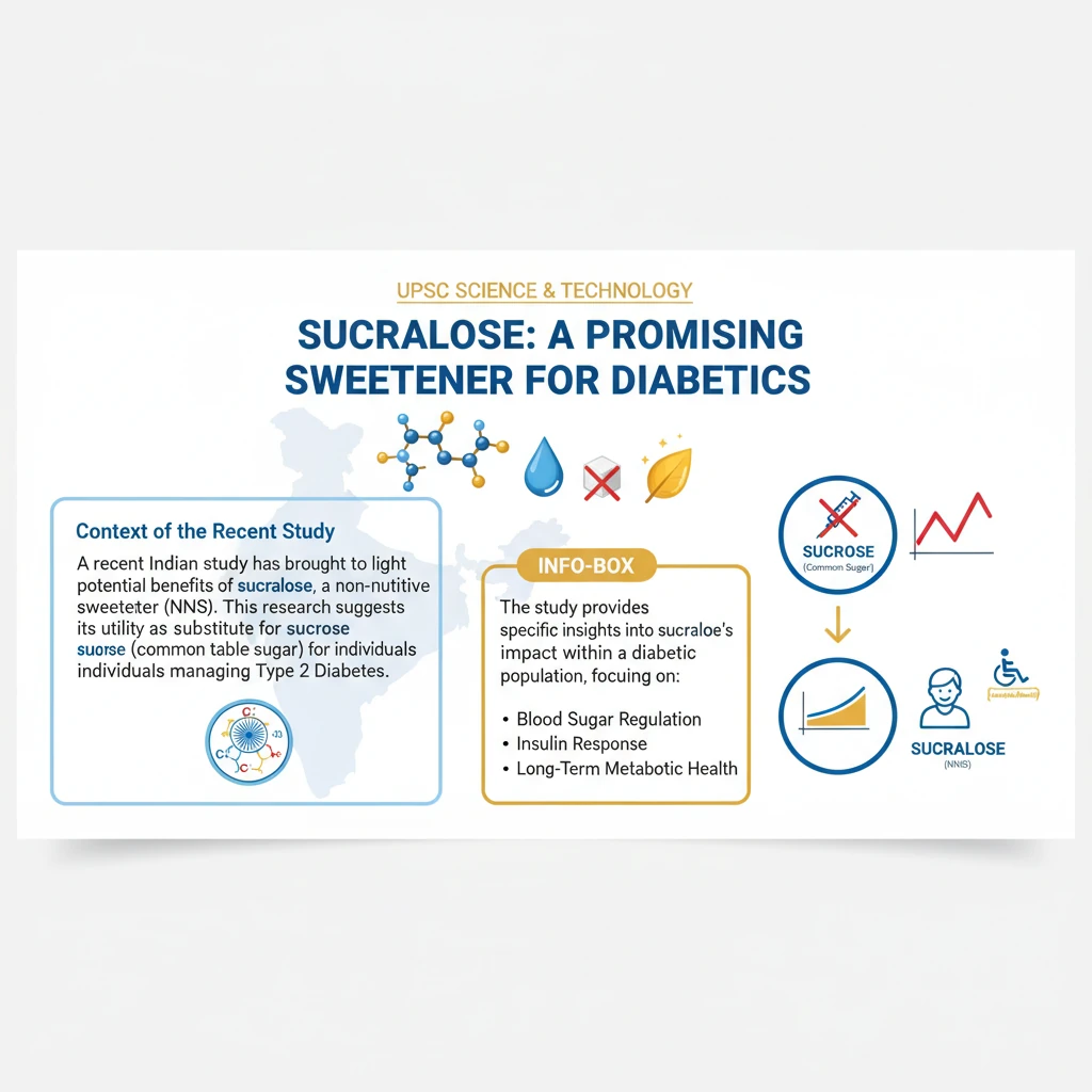 Sucralose: A Promising Sweetener for Diabetics