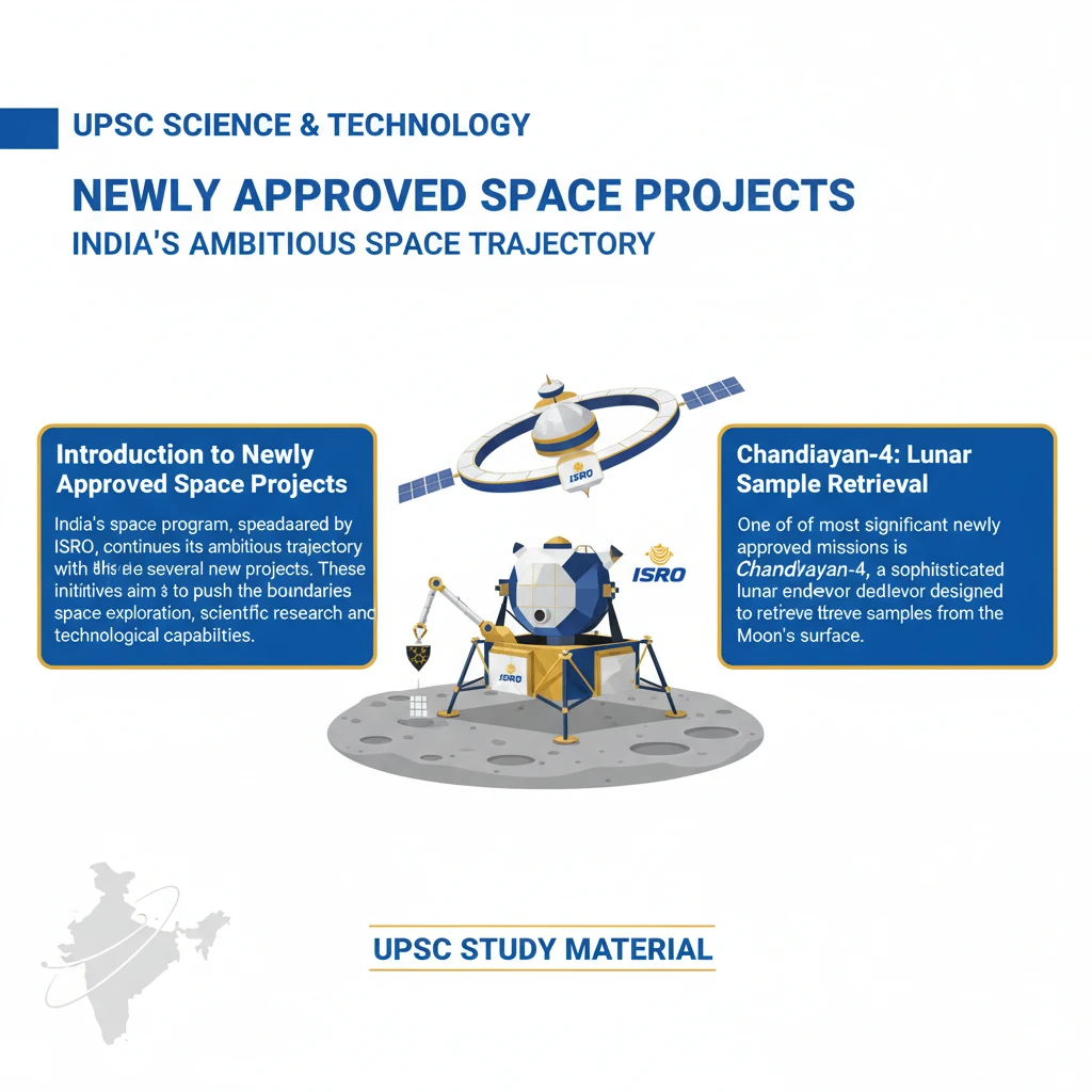 What are the Newly Approved Space Projects?