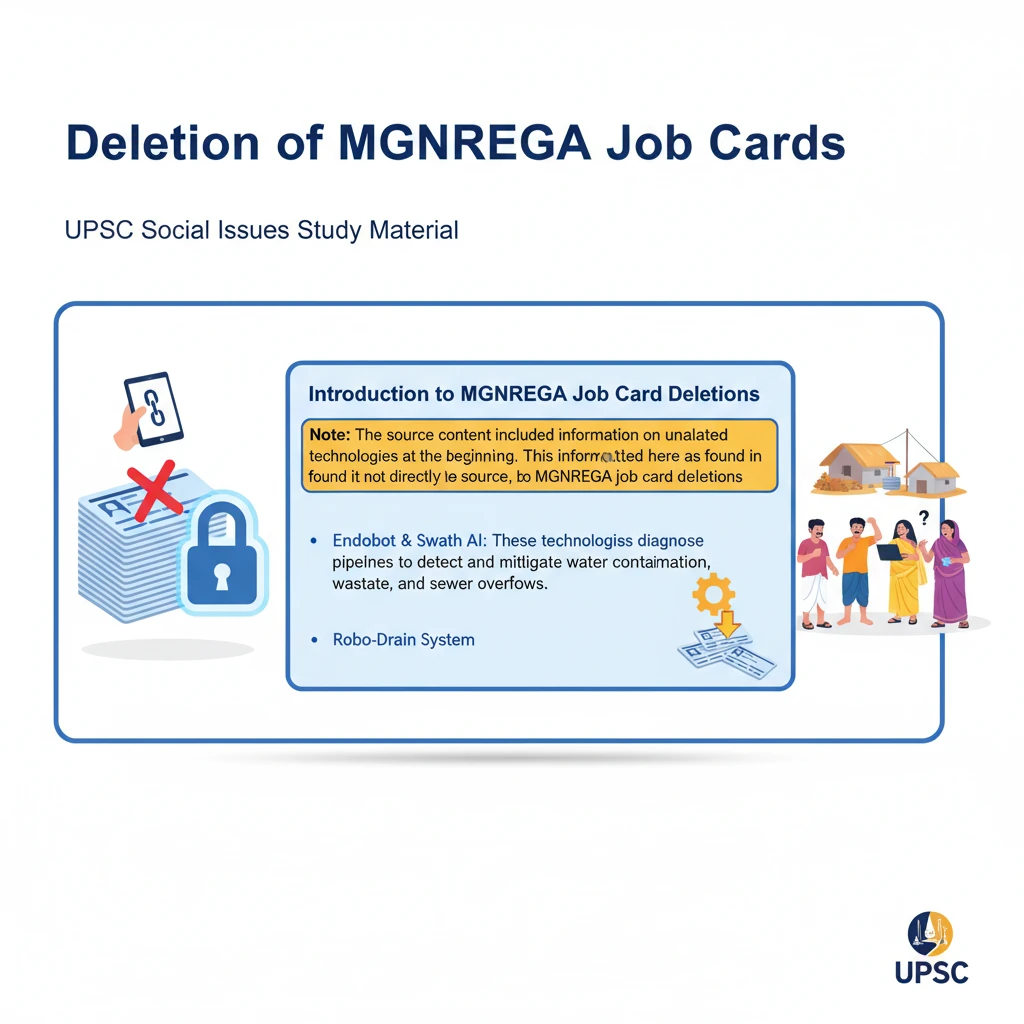 Deletion of MGNREGA Job Cards