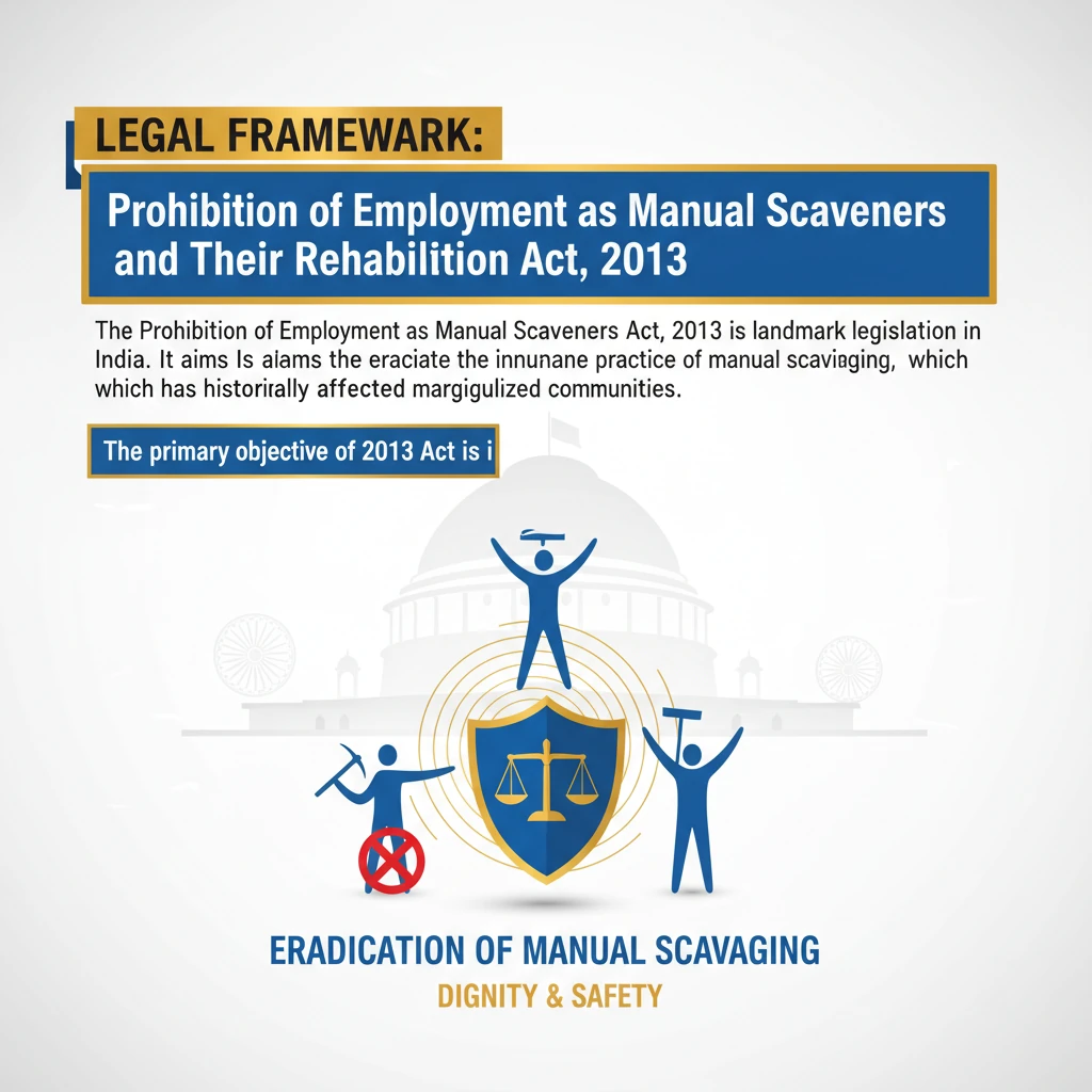 Manual Scavenging: Legal Framework & Rehabilitation Efforts