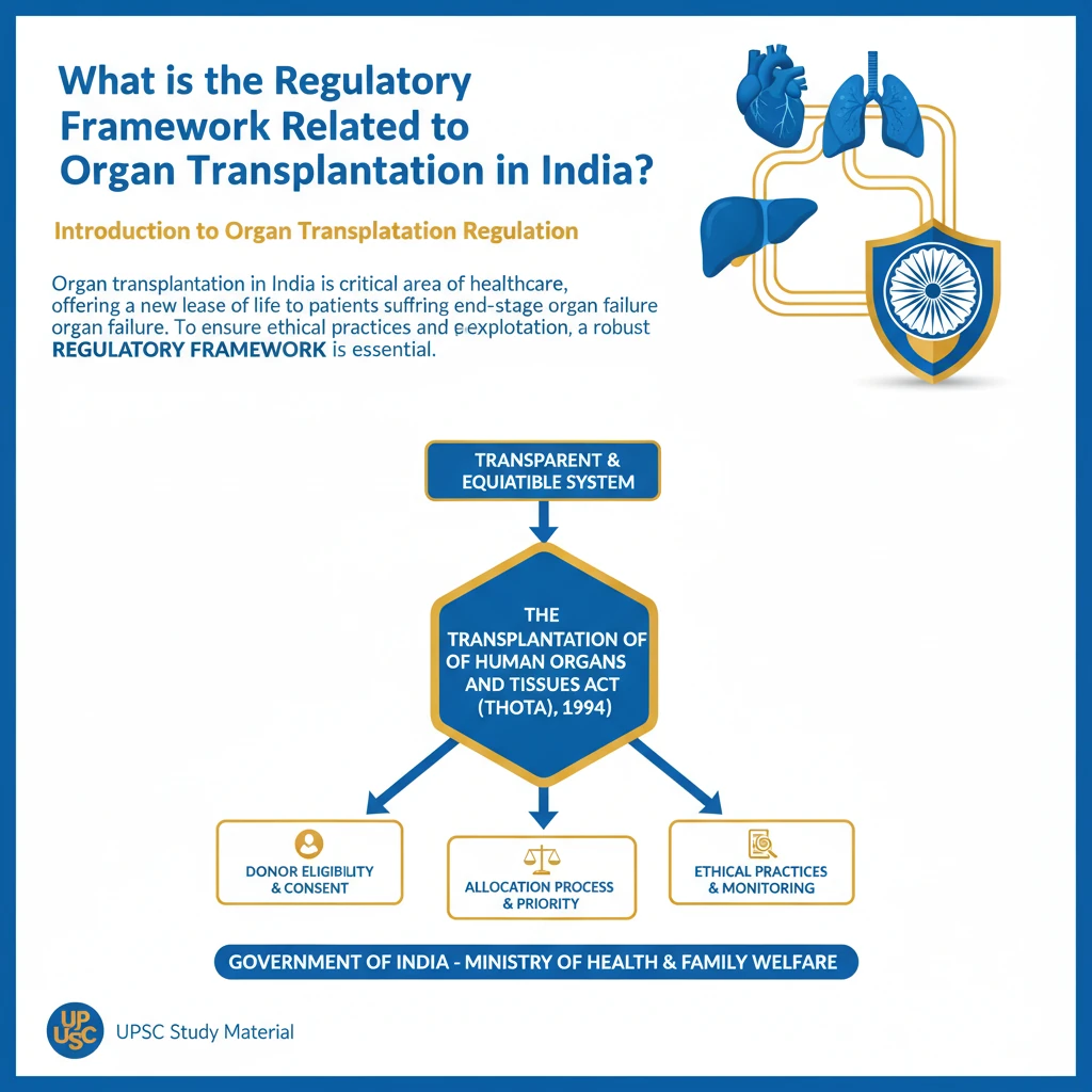 What is the Regulatory Framework Related to Organ Transplantation in India?